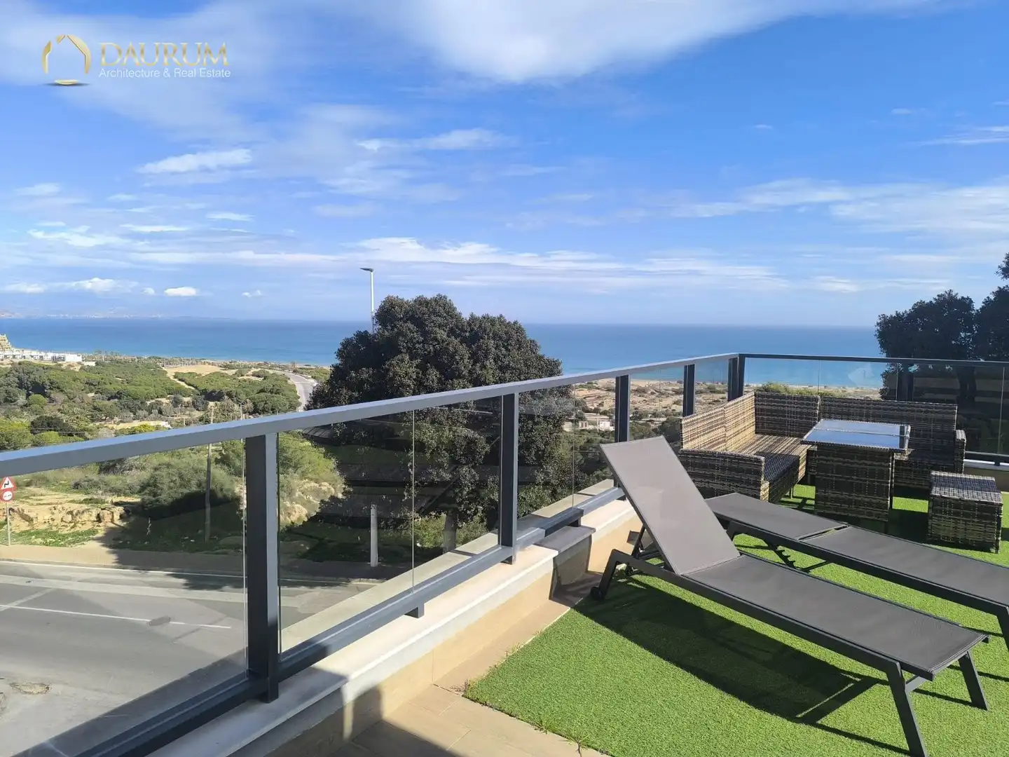Terraza de Dúplex en venta en Santa Pola con Aire acondicionado, Calefacción y Terraza