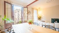 Dining room of Flat for sale in  Barcelona Capital  with Air Conditioner, Heating and Terrace