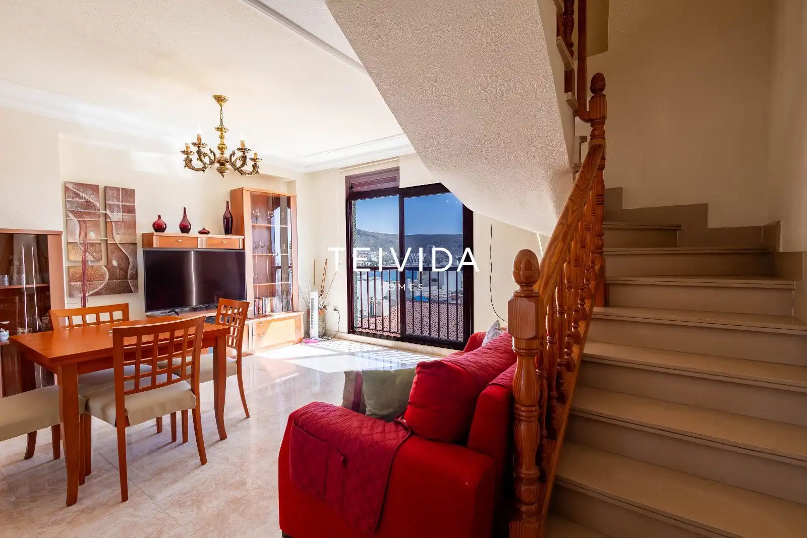 Sala d'estar de Dúplex en venda en Arona