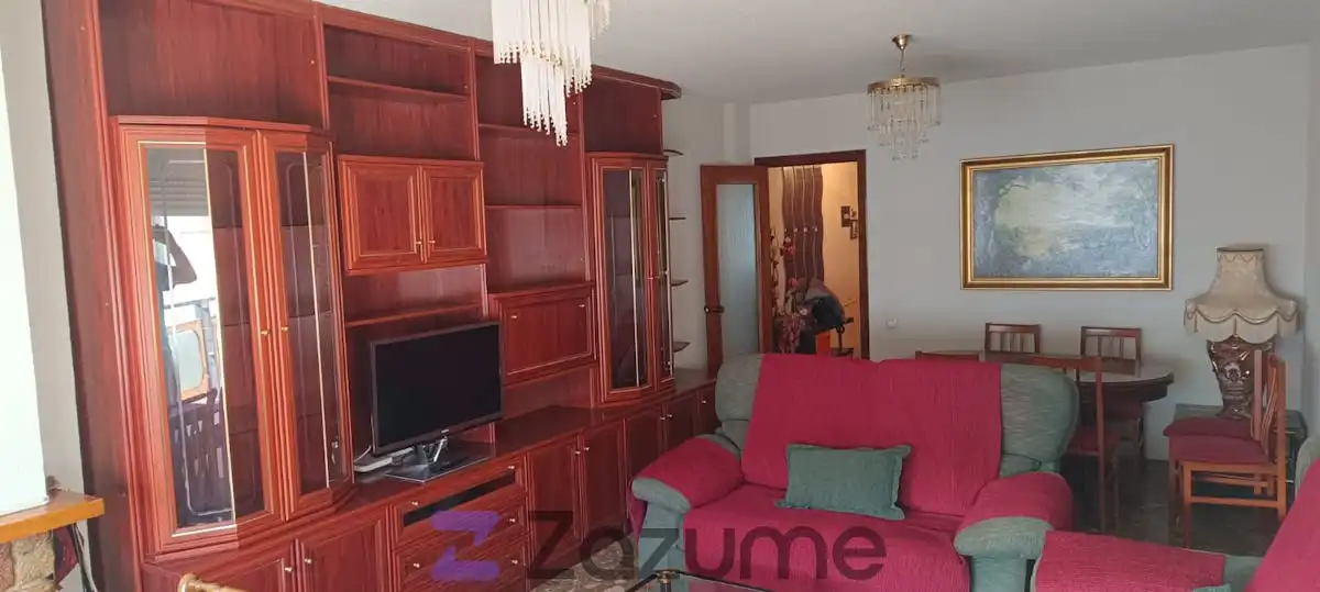 Living room of Flat for rent in Collado Villalba  with Terrace, Swimming Pool and Oven