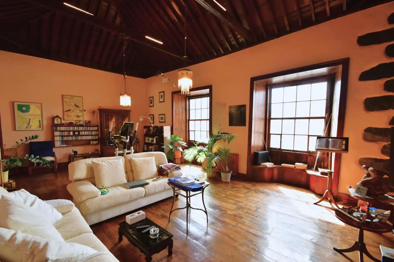 Living room of Houses for sale in San Cristóbal de la Laguna  with Private garden, Terrace and Storage room