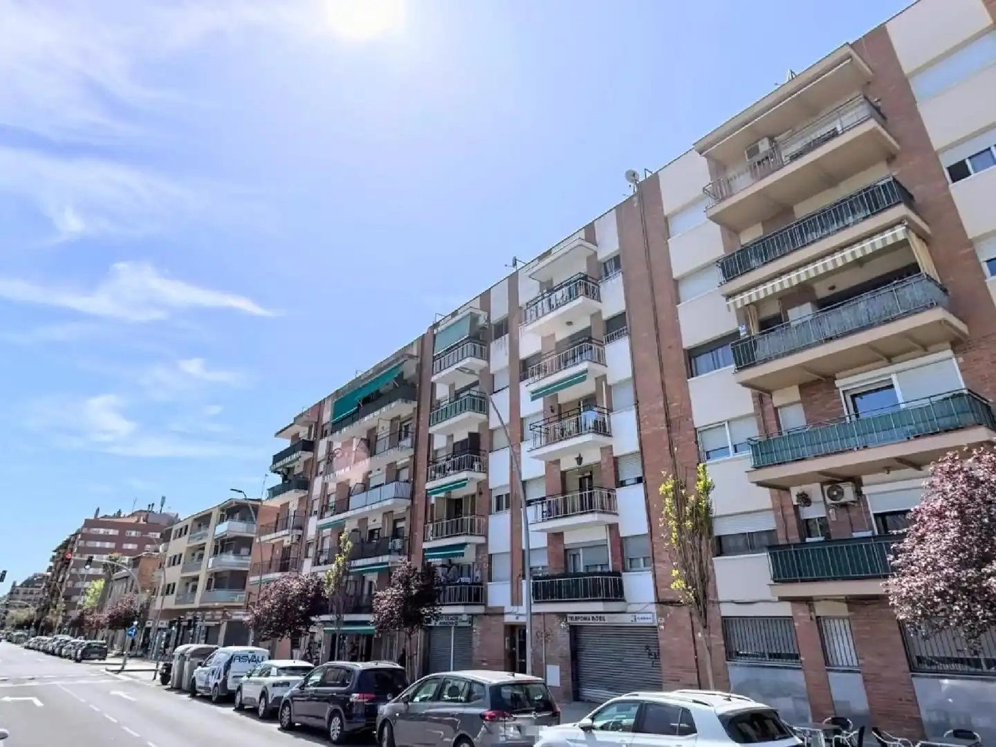 Vista exterior de Piso en venta en Granollers