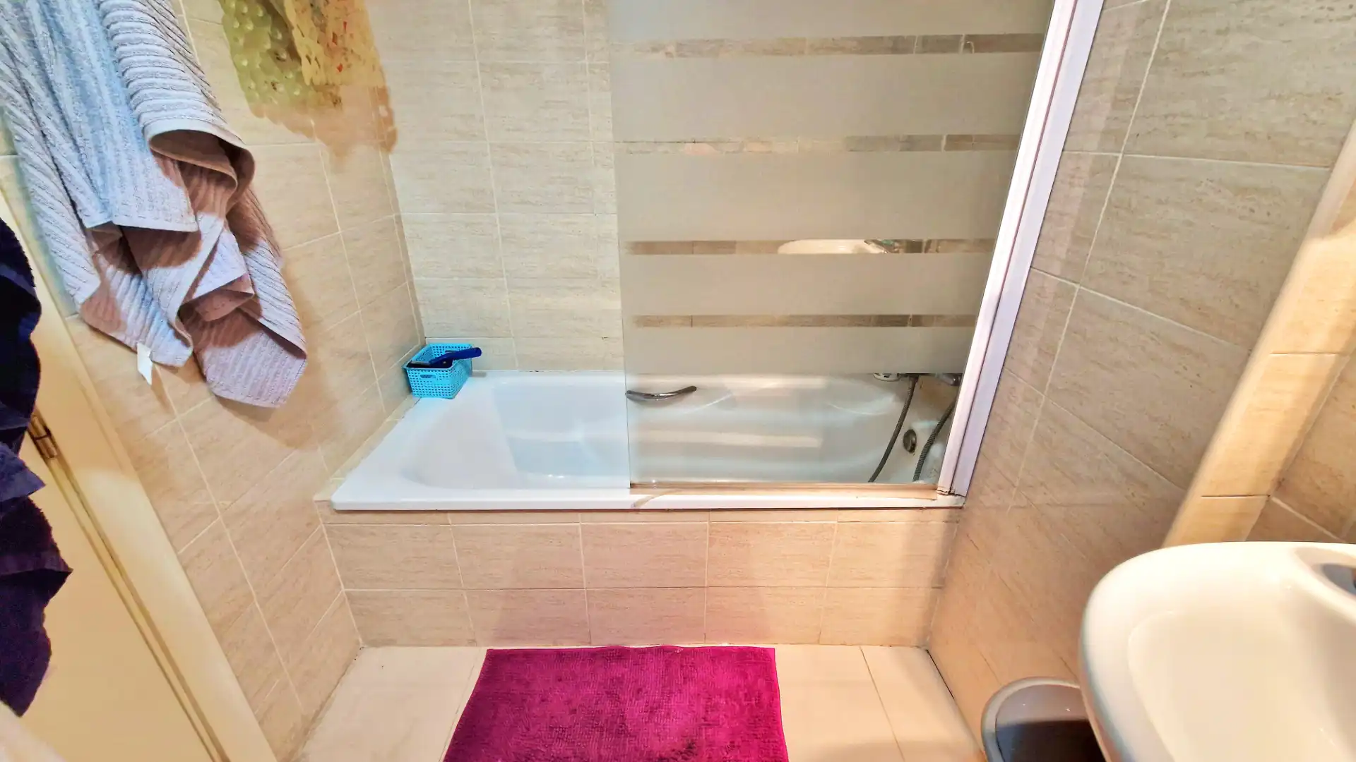 Baño de Casa adosada en venta en Málaga con Aire acondicionado y Terraza