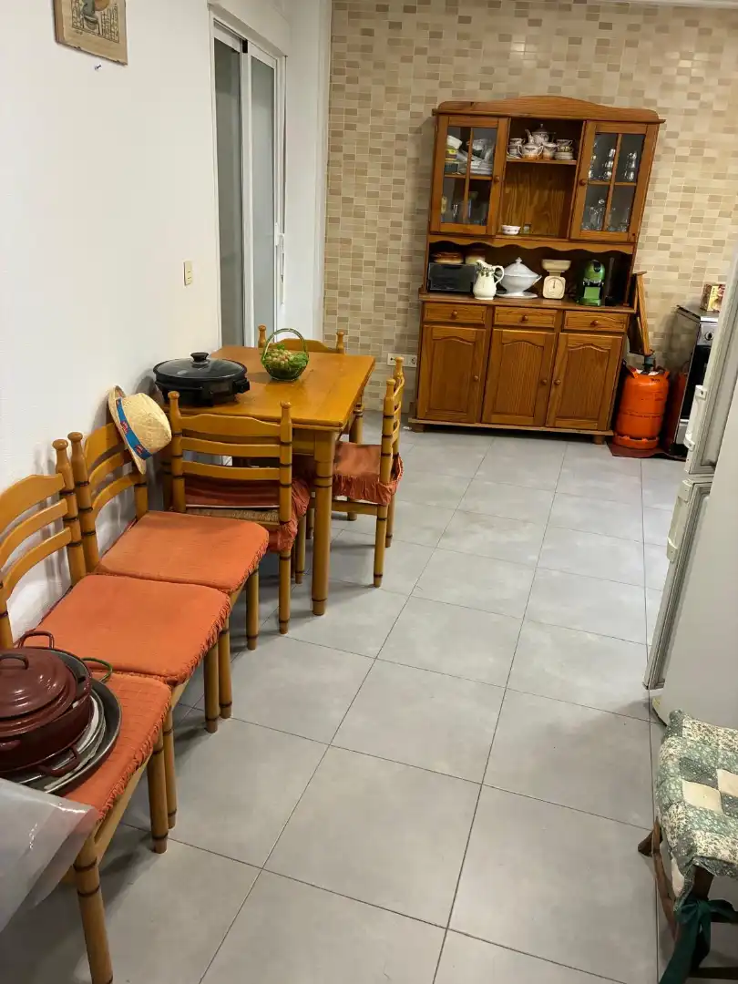 Kitchen of Flat for sale in Aspe  with Air Conditioner, Furnished and Balcony