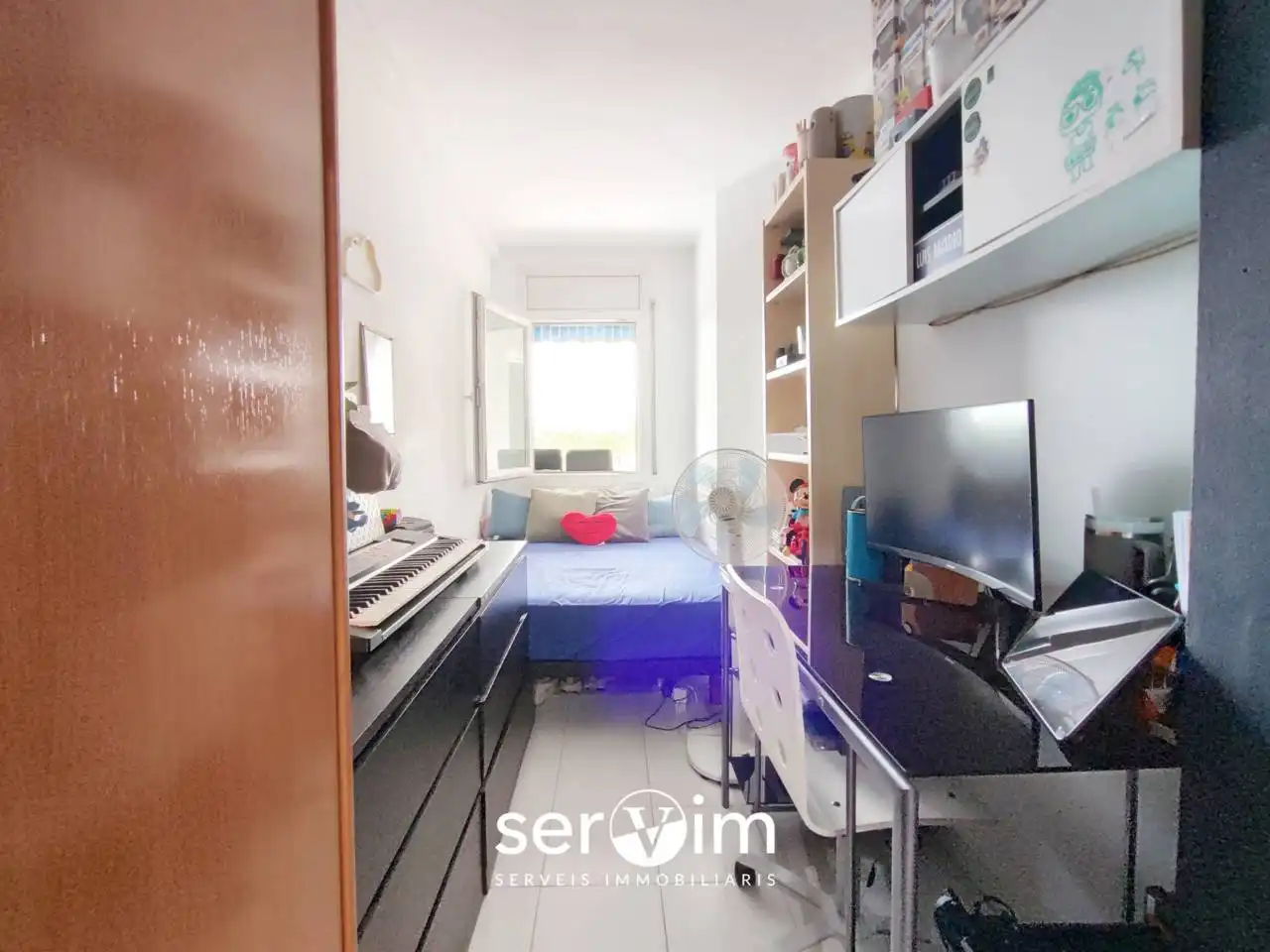 Schlafzimmer von Wohnung zum Verkauf in Girona mit Terrasse