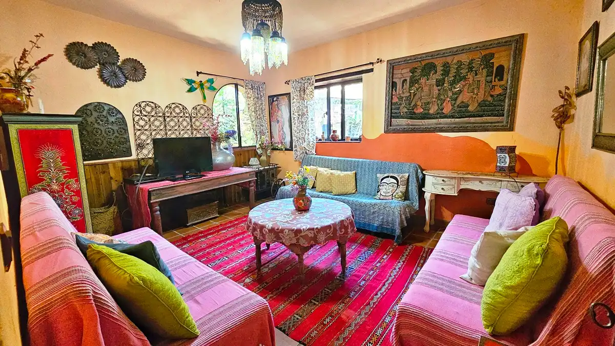 Sala de estar de Finca rústica en venta en Los Marines con Jardín privado, Terraza y Trastero
