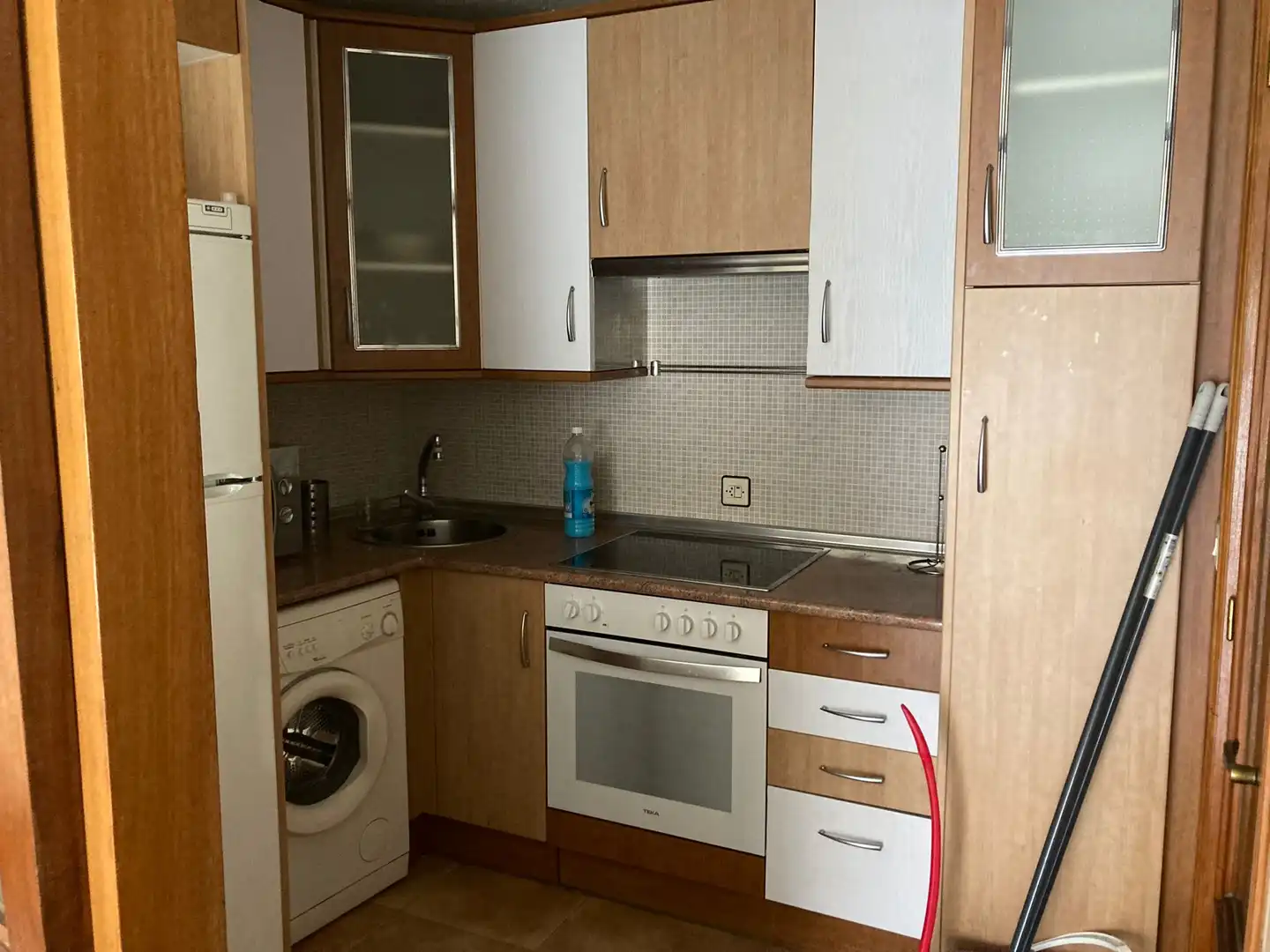 Cocina de Piso en venta en Olmedo con Calefacción, Terraza y Amueblado