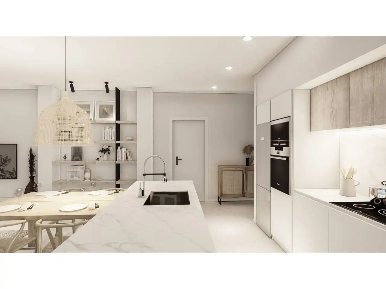 Cocina de Piso en venta en Sant Julià de Vilatorta con Calefacción y Terraza
