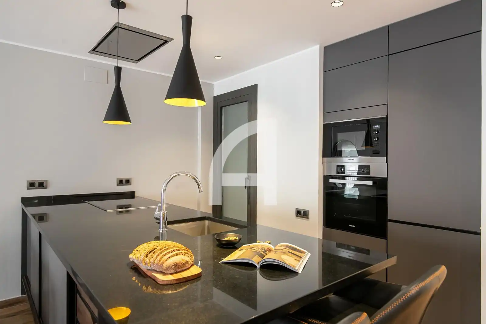 Kitchen of Flat for rent in Barcelona  with Air Conditioner, Heating and Parquet flooring