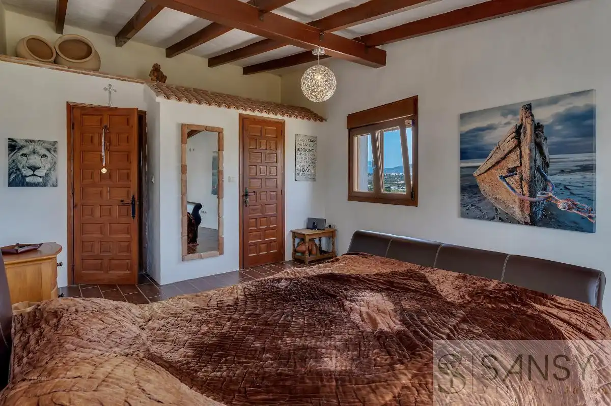 Bedroom of Country homes for sale in Teulada  with Heating, Storage room and Swimming Pool