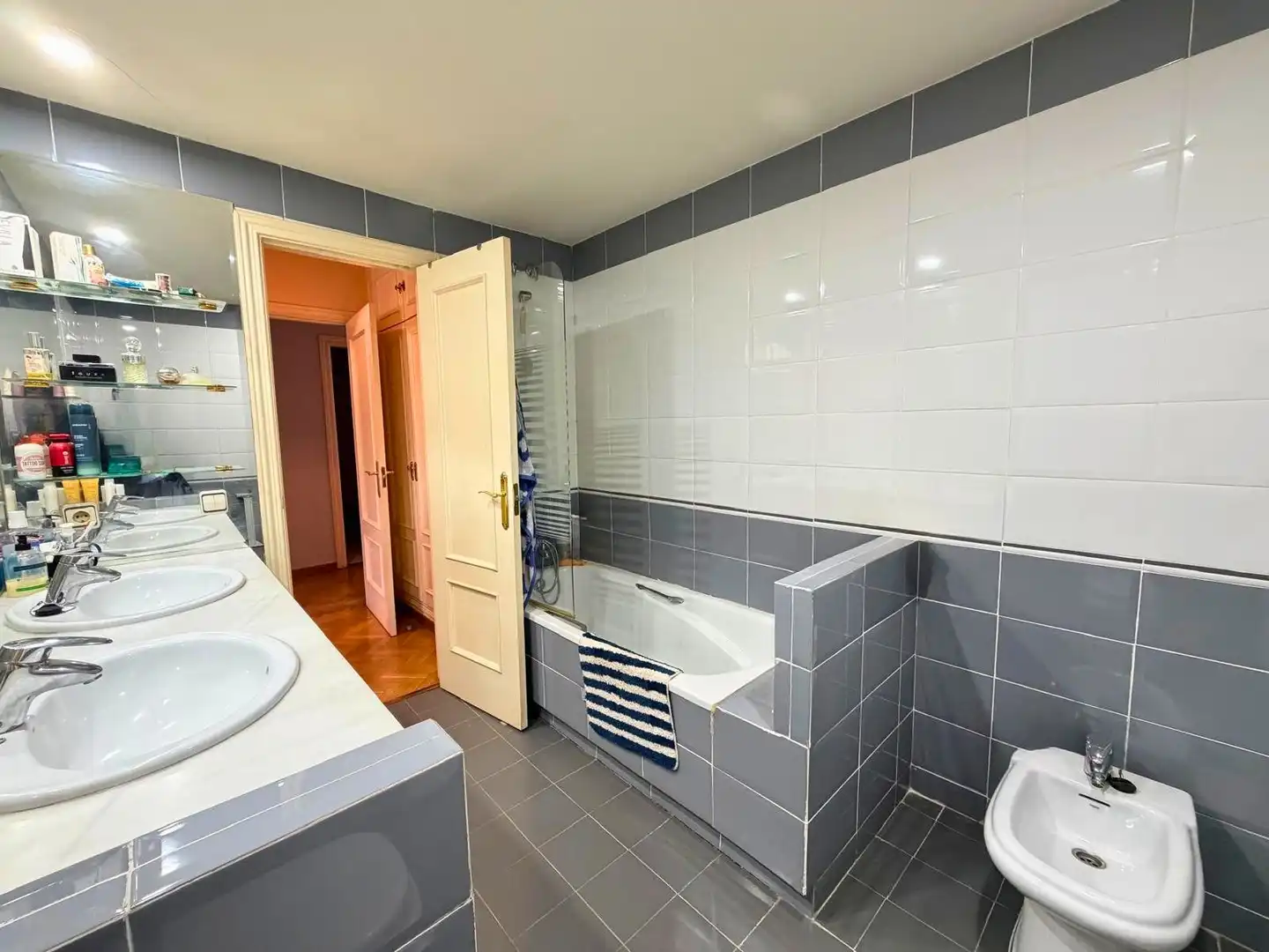 Baño de Casa o chalet en venta en Rivas-Vaciamadrid con Aire acondicionado, Calefacción y Jardín privado