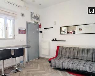 Sala d'estar de Pis de lloguer en  Madrid Capital amb Aire condicionat, Calefacció i Moblat