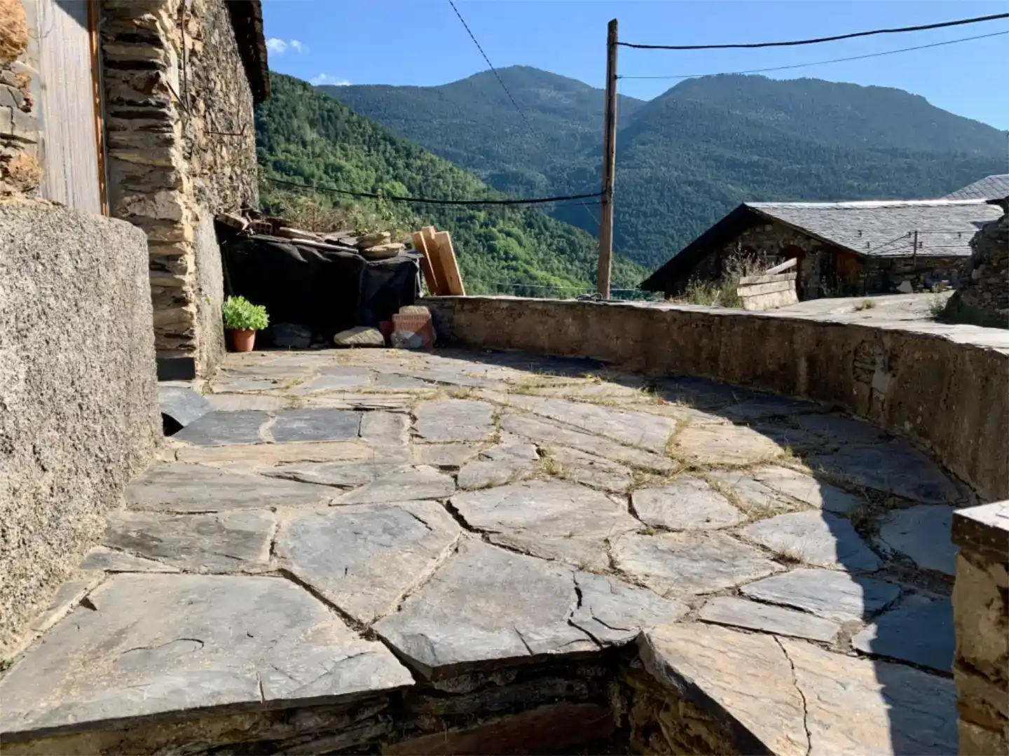 Terrassa de Finca rústica en venda en Farrera amb Moblat