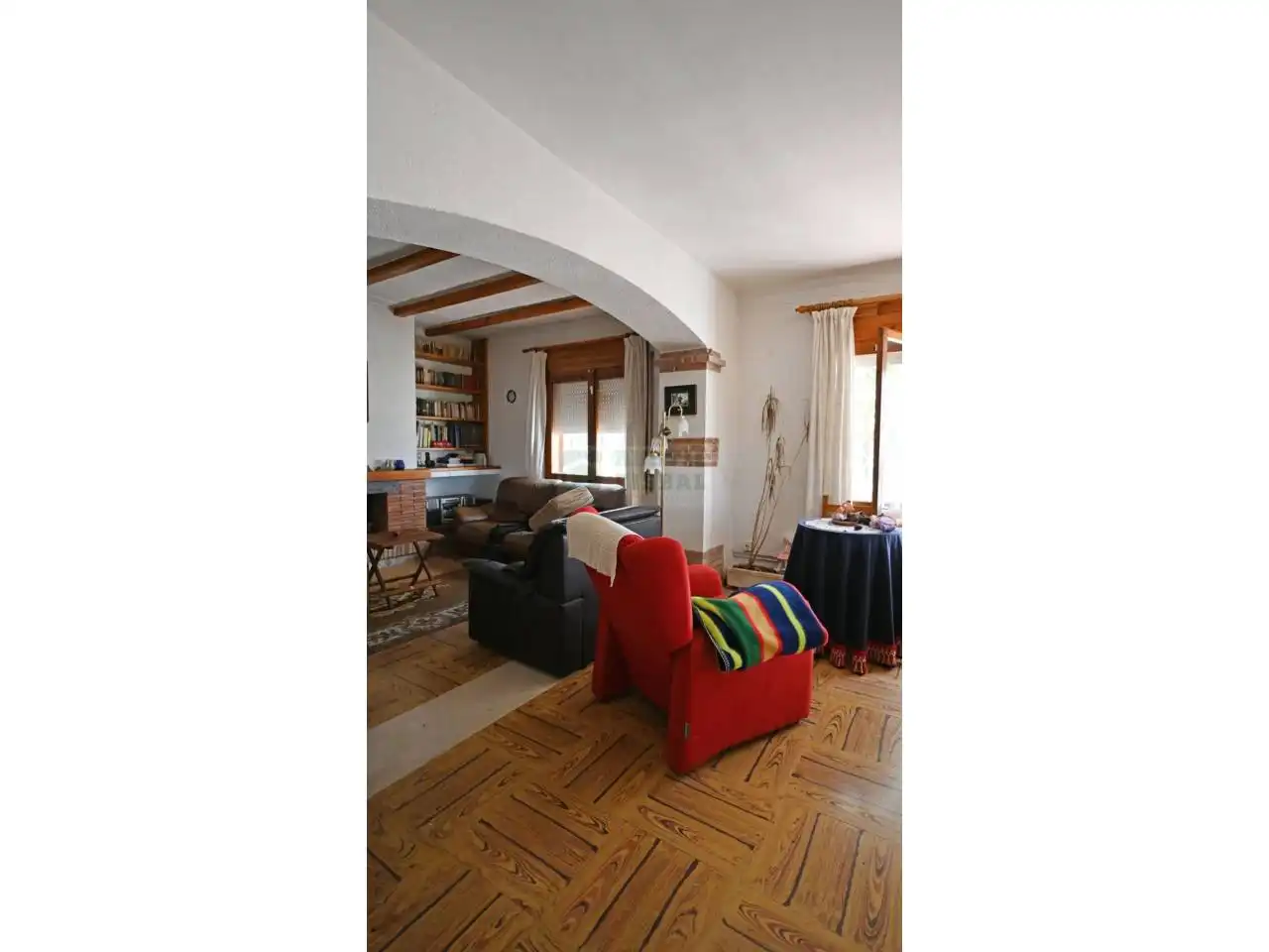 Living room of Houses for sale in La Bisbal d'Empordà  with Heating, Private garden and Terrace