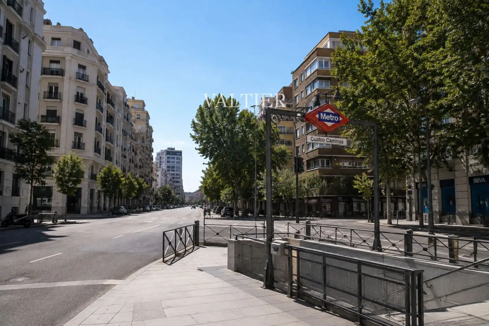 Außenansicht von Wohnung zur Miete in Madrid