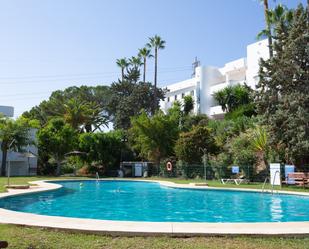 Swimming pool of Planta baja for sale in Estepona  with Air Conditioner, Terrace and Swimming Pool