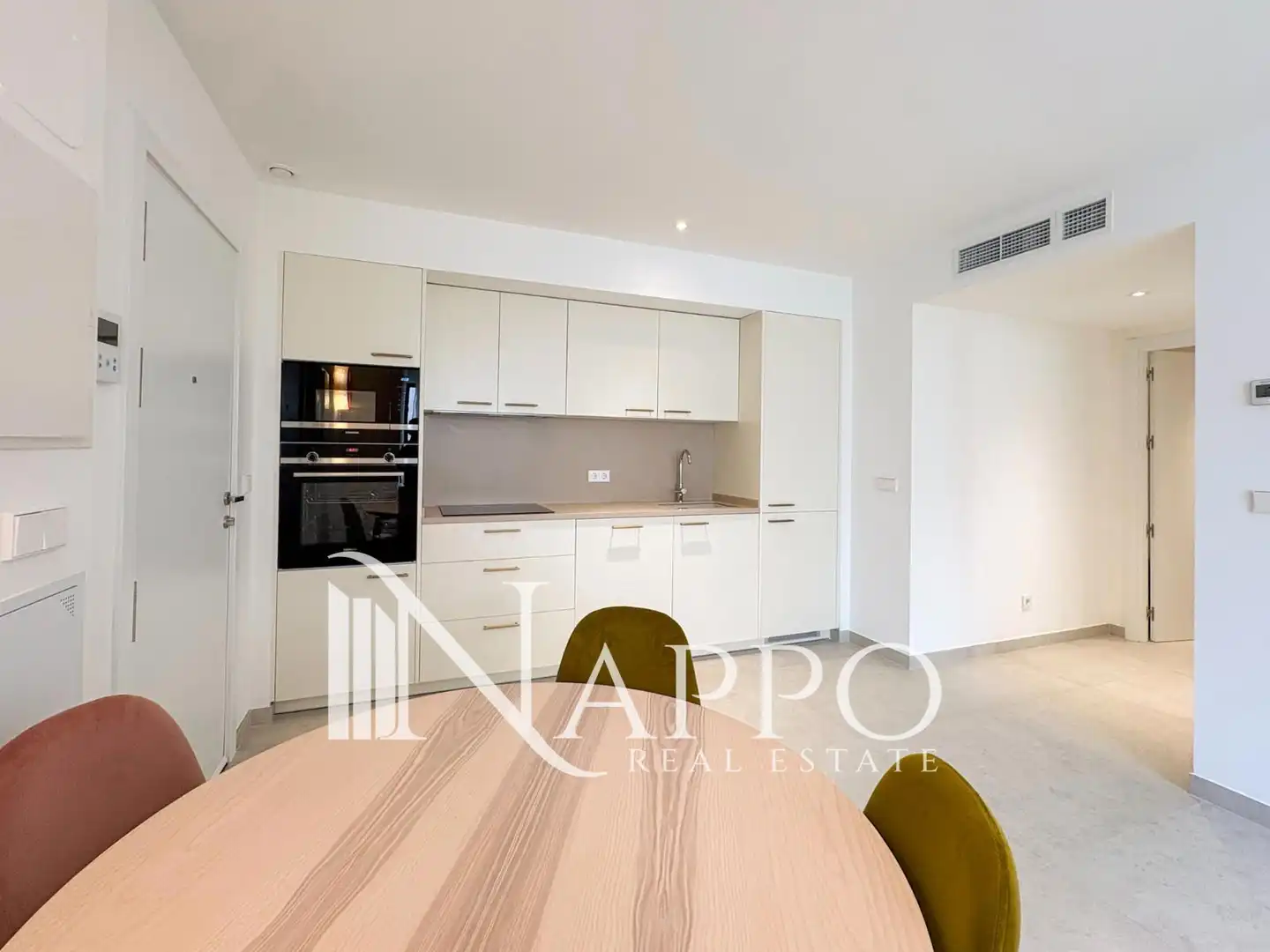 Kitchen of Flat for rent in  Palma de Mallorca  with Air Conditioner, Terrace and Swimming Pool