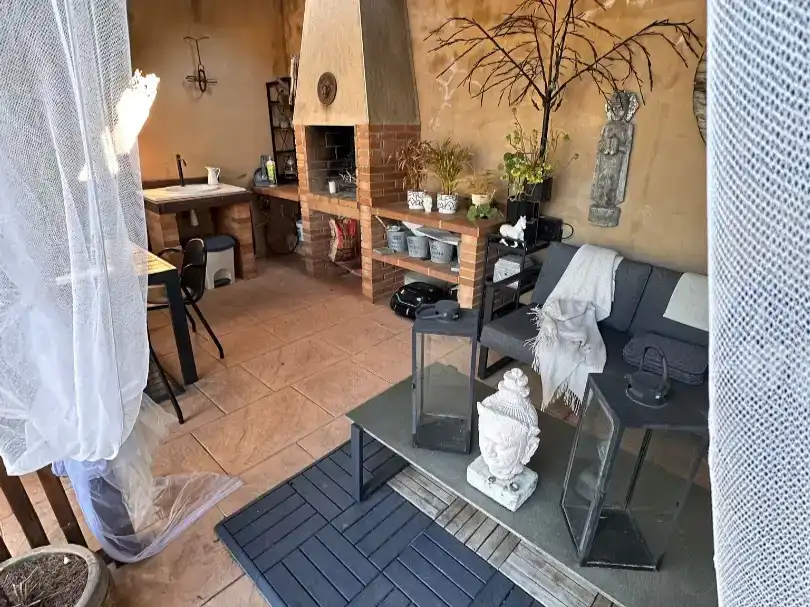 Terrassa de Casa o xalet en venda en Cunit amb Aire condicionat, Piscina i Balcó