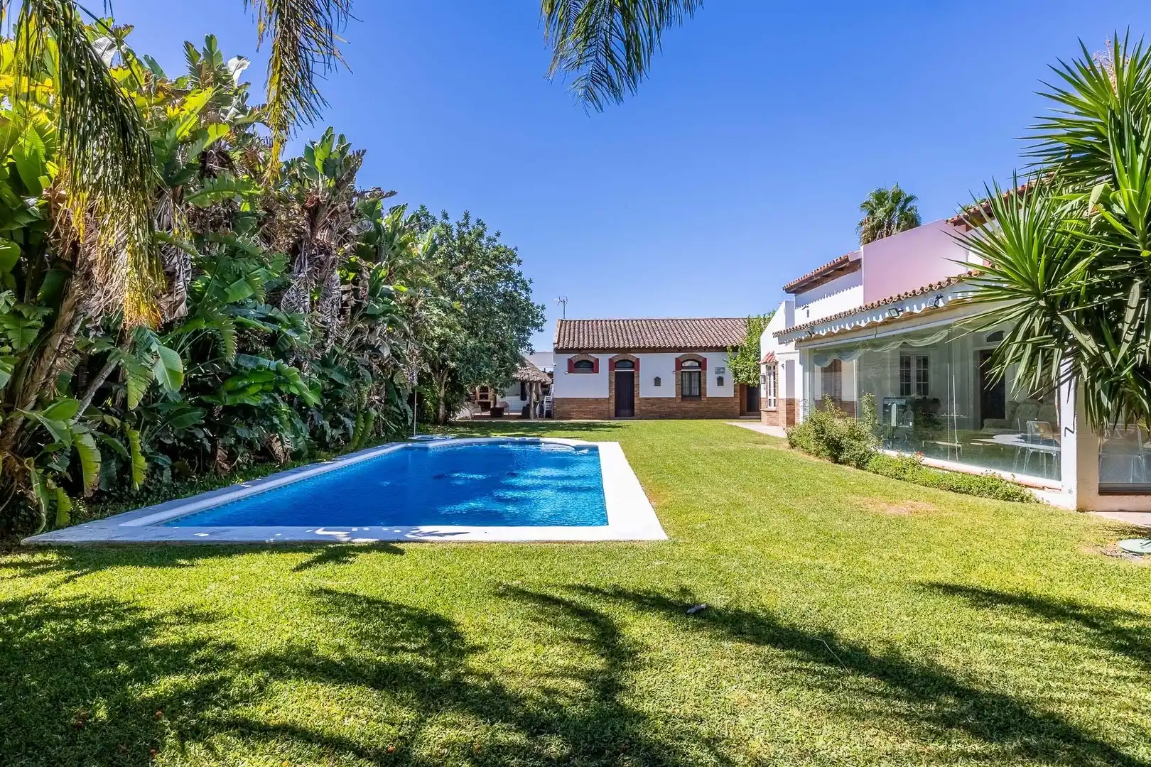 Garden of Houses for sale in Jerez de la Frontera  with Air Conditioner, Private garden and Terrace