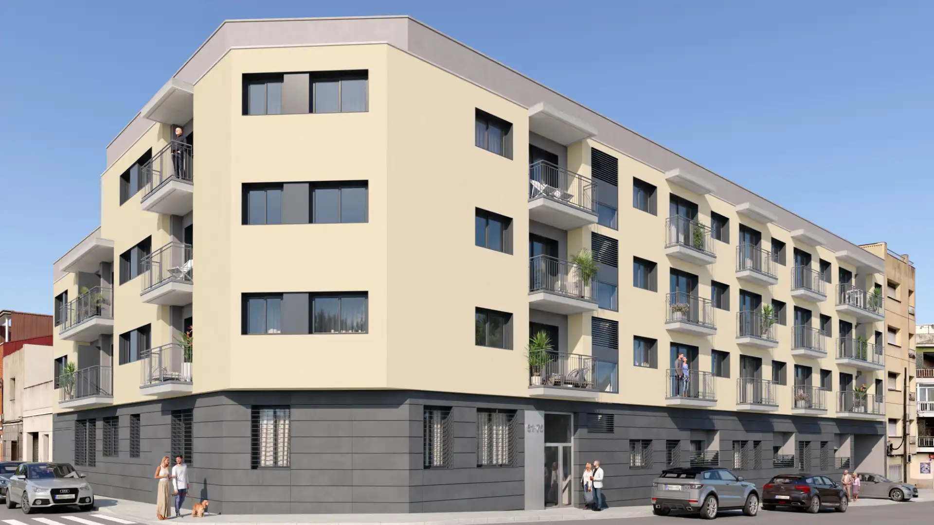 Carrer d'Elcano, 61, Creu de Barberà