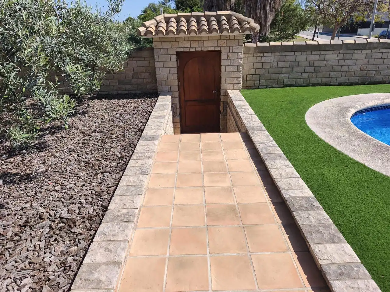 Jardín de Casa o chalet en venta en Favara con Jardín privado, Terraza y Piscina