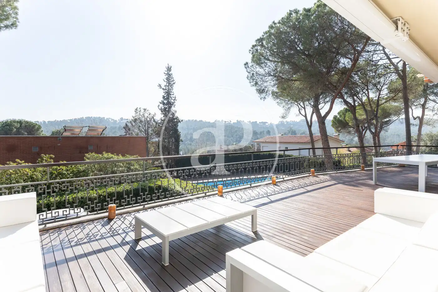 Terrace of Houses for sale in Sant Cugat del Vallès  with Air Conditioner, Heating and Private garden