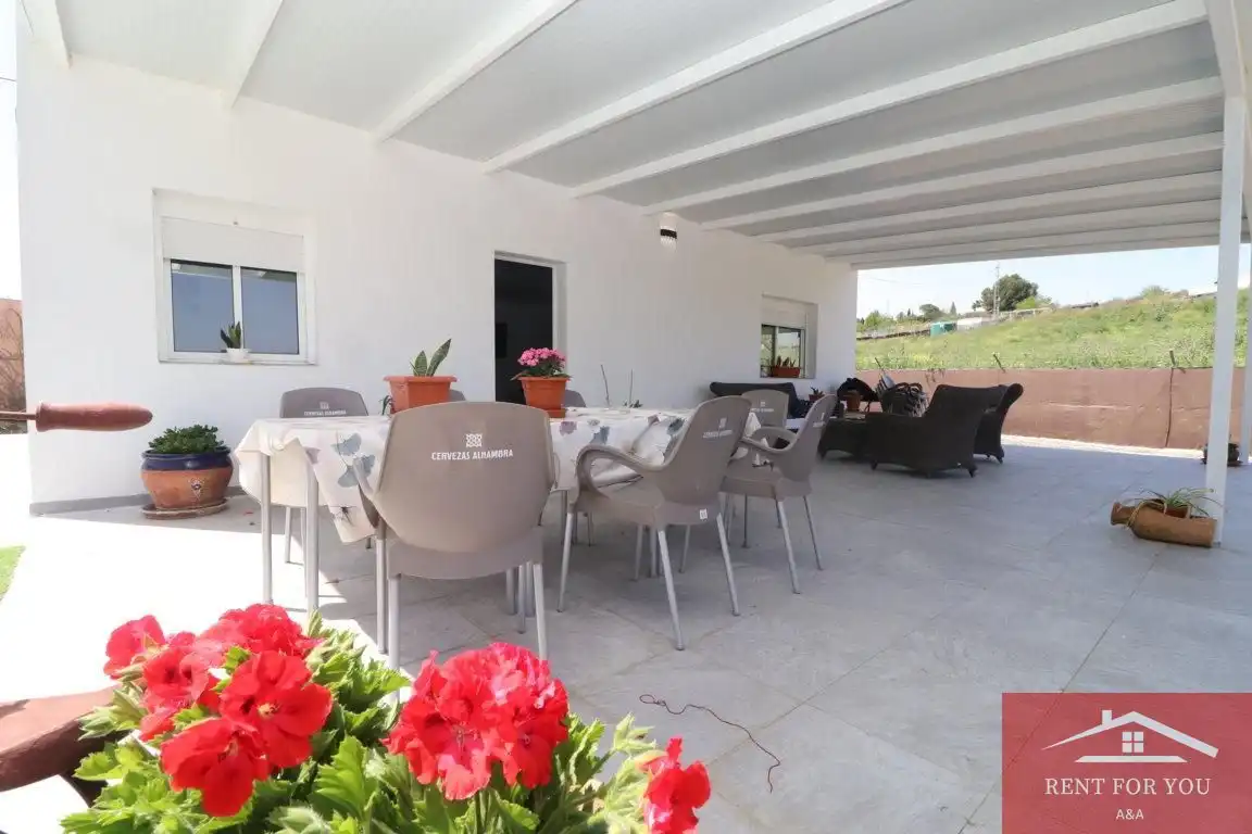 Terraza de Casa o chalet de alquiler en Cártama con Jardín privado, Terraza y Piscina