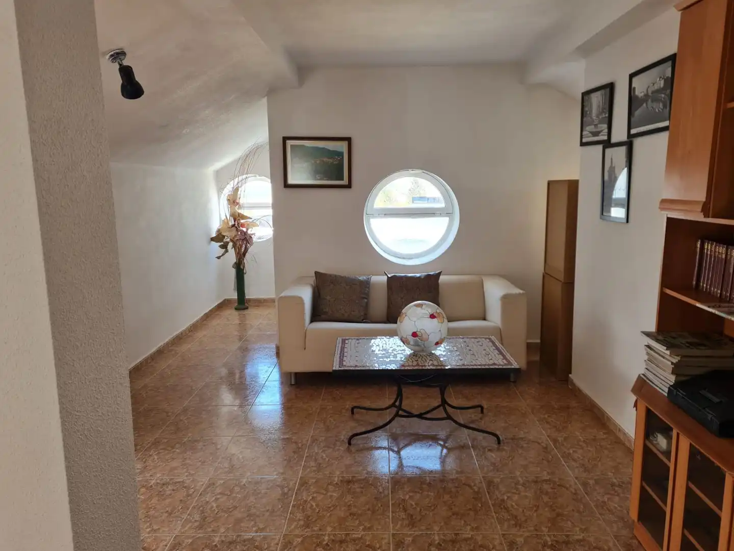 Living room of Houses for sale in Móstoles  with Heating, Private garden and Terrace