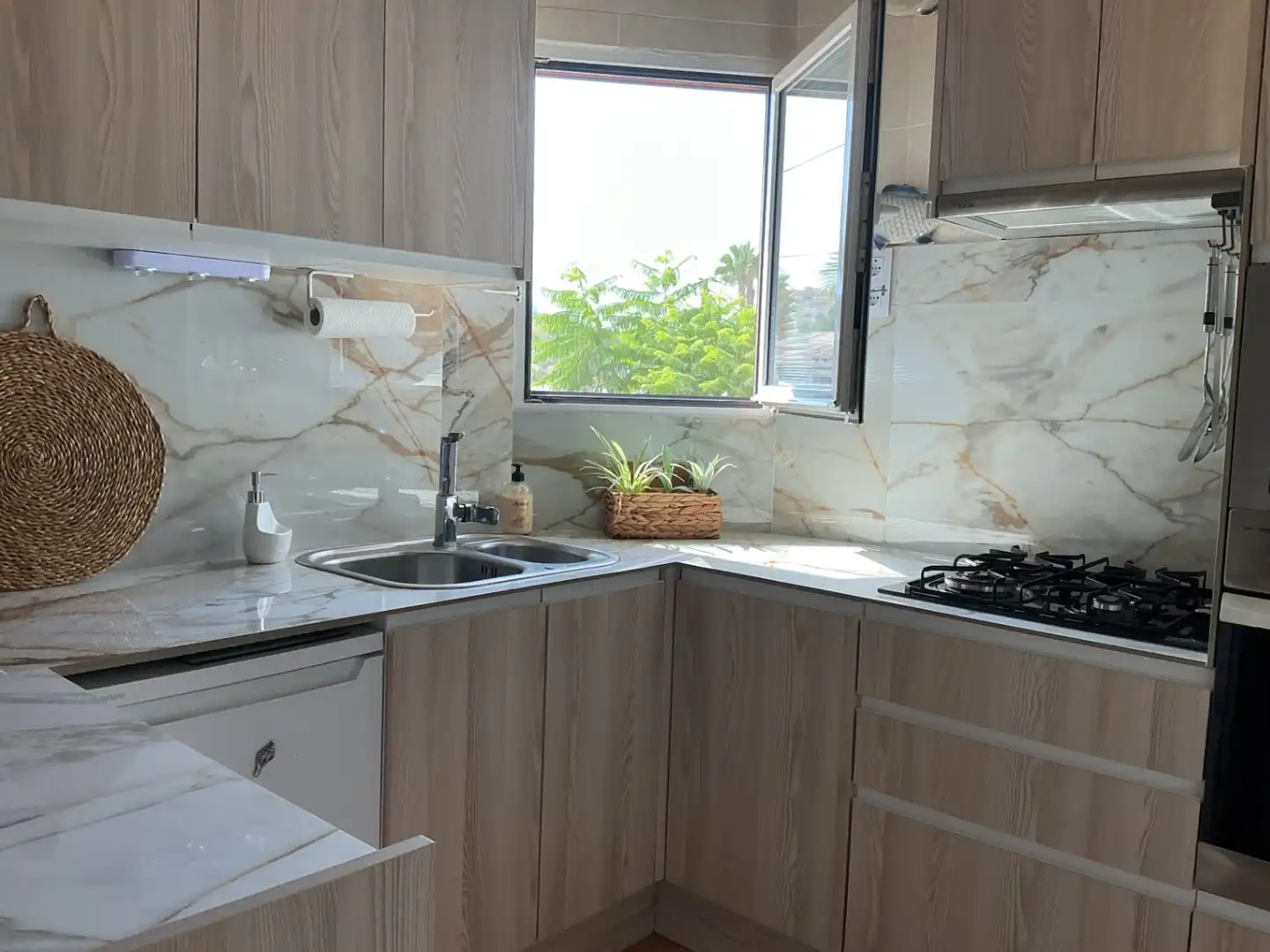 Cuina de Casa o xalet en venda en Calpe / Calp amb Aire condicionat, Calefacció i Terrassa