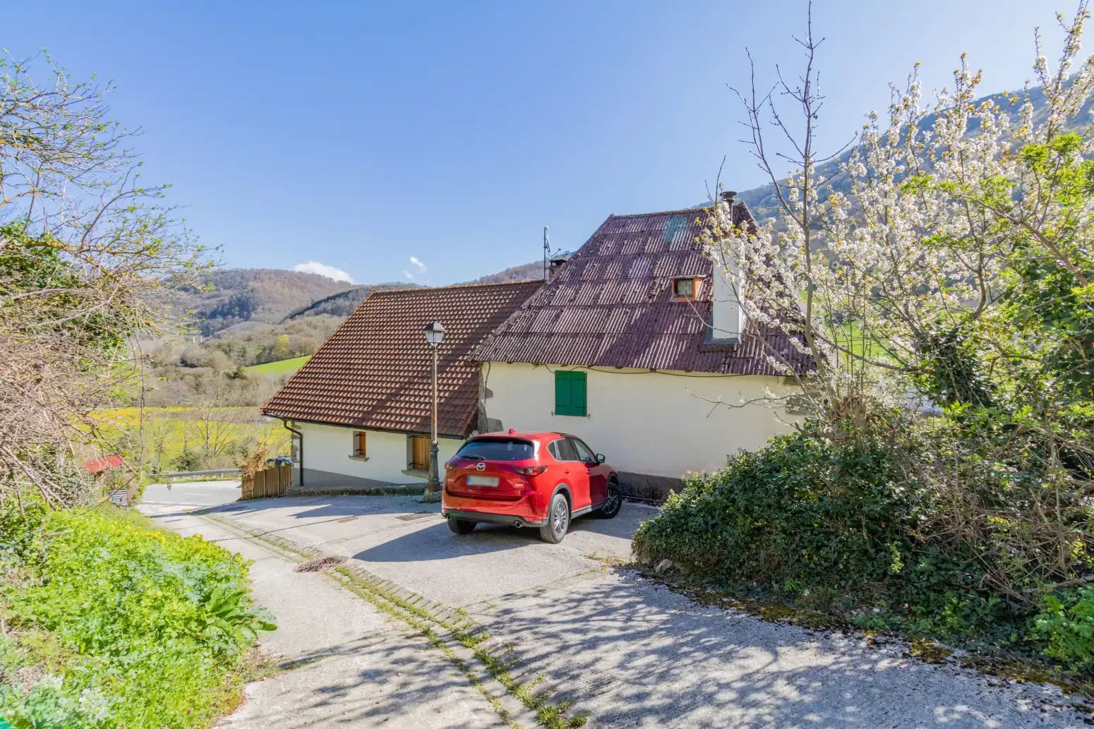 Vista exterior de Casa adosada en venta en Orbaitzeta con Calefacción, Jardín privado y Balcón