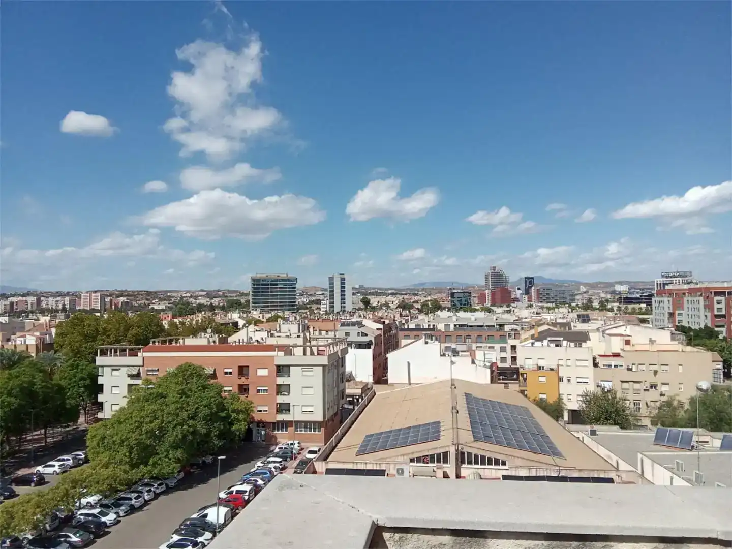 Vista exterior de Pis en venda en Murcia amb Aire condicionat, Parquet i Traster