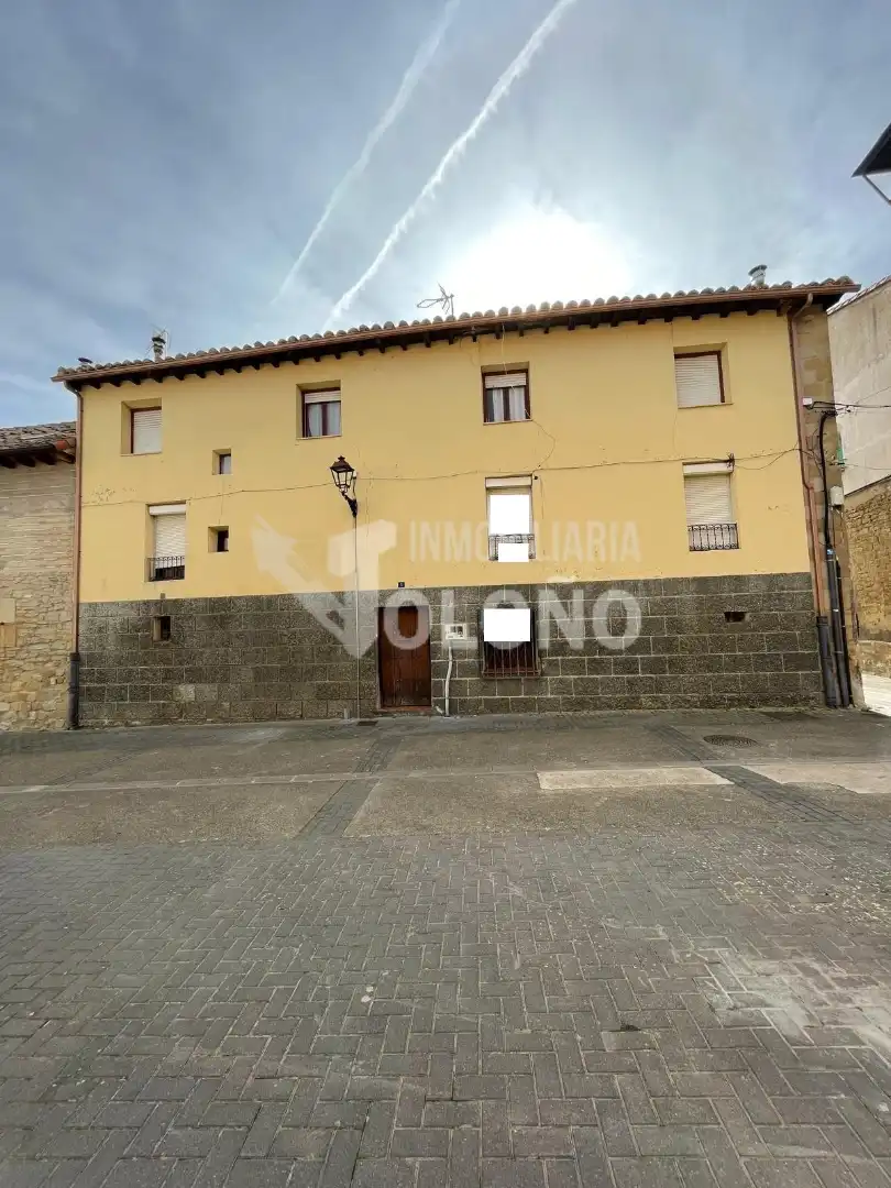 Vista exterior de Casa o chalet en venta en Leiva con Calefacción, Jardín privado y Parquet