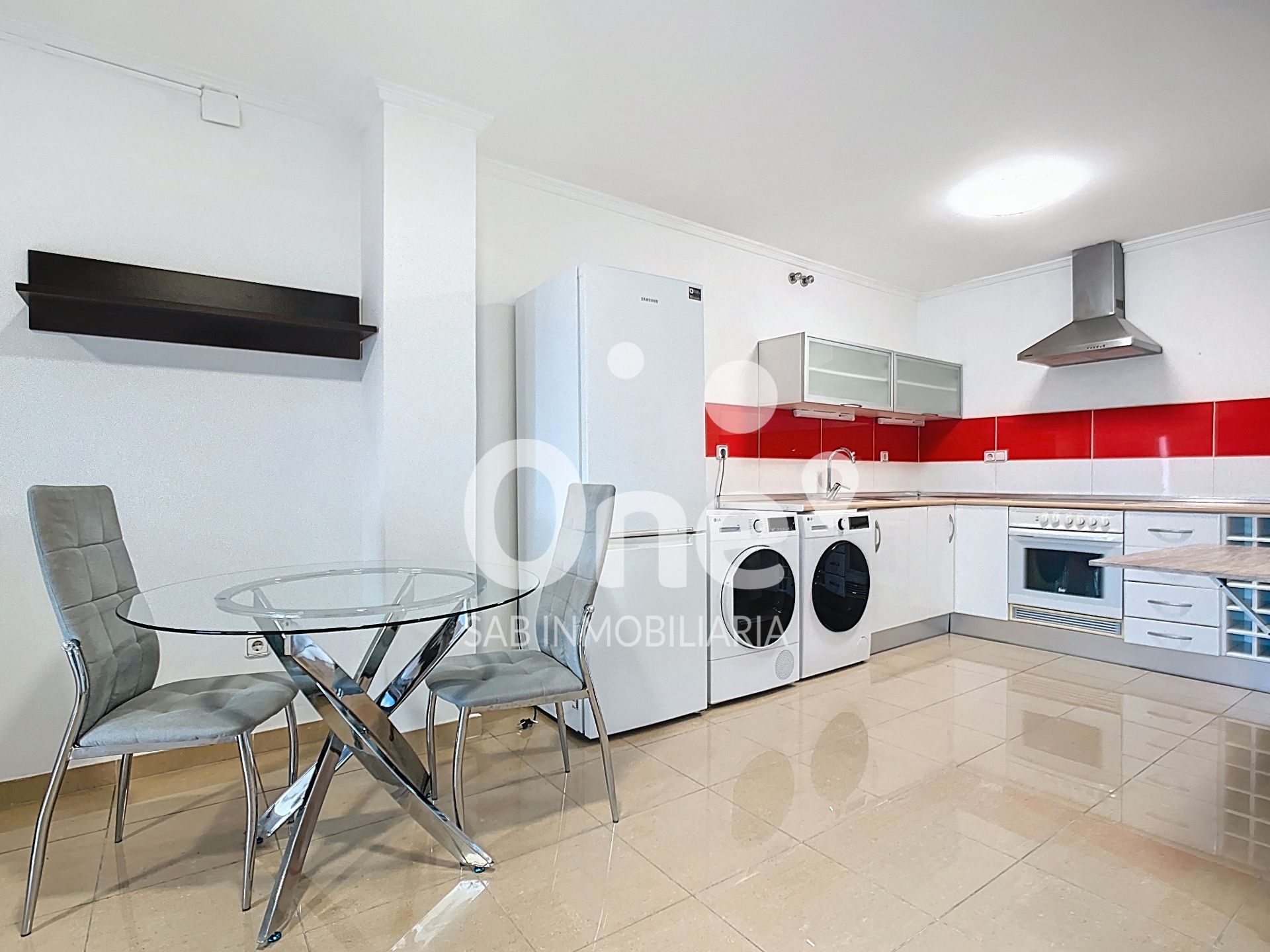 Kitchen of Flat for sale in San Antonio de Benagéber  with Air Conditioner, Furnished and Oven