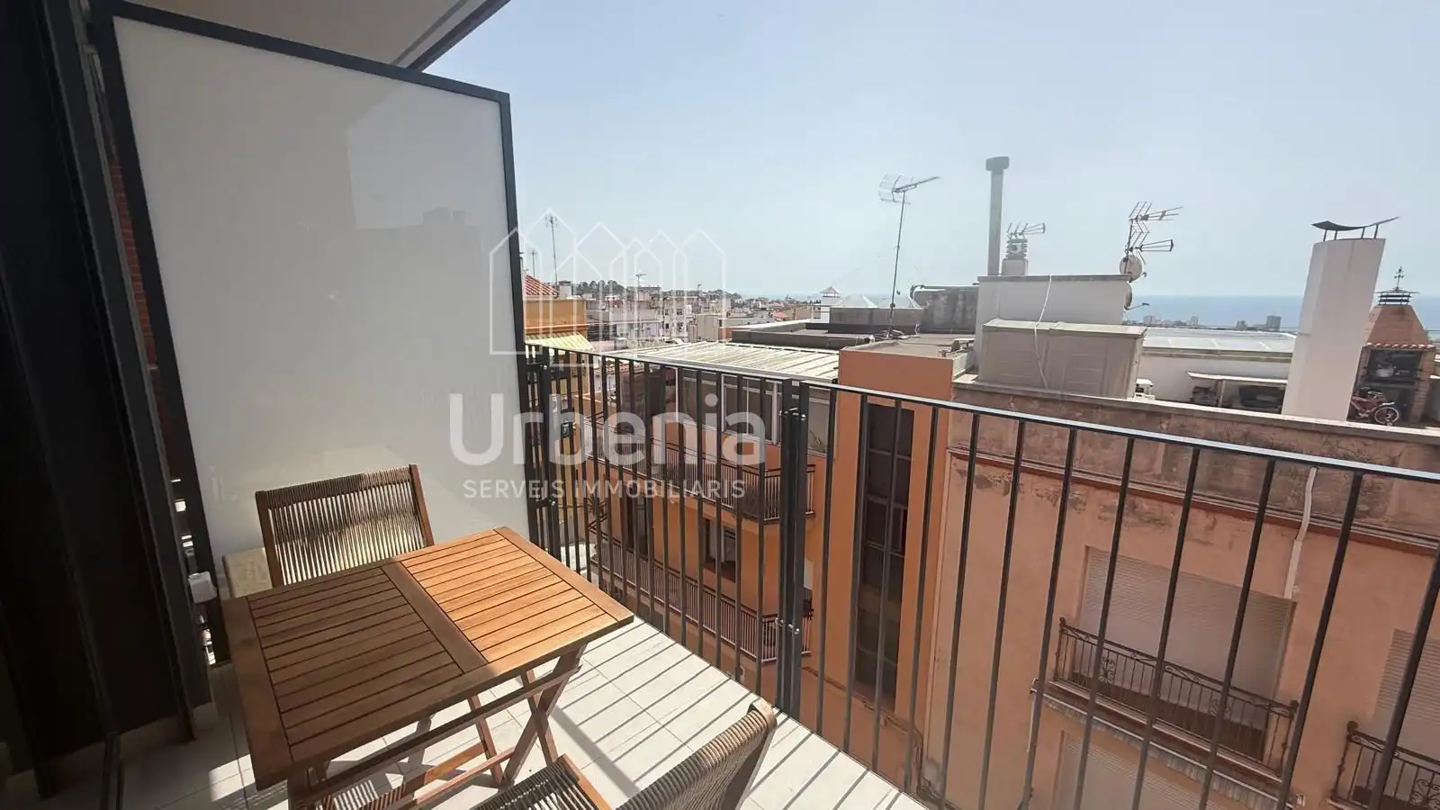 Terraza de Piso de alquiler en Mataró con Aire acondicionado, Calefacción y Terraza