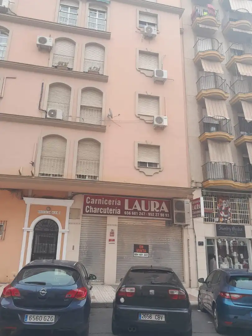 Vista exterior de Local en venda en Málaga