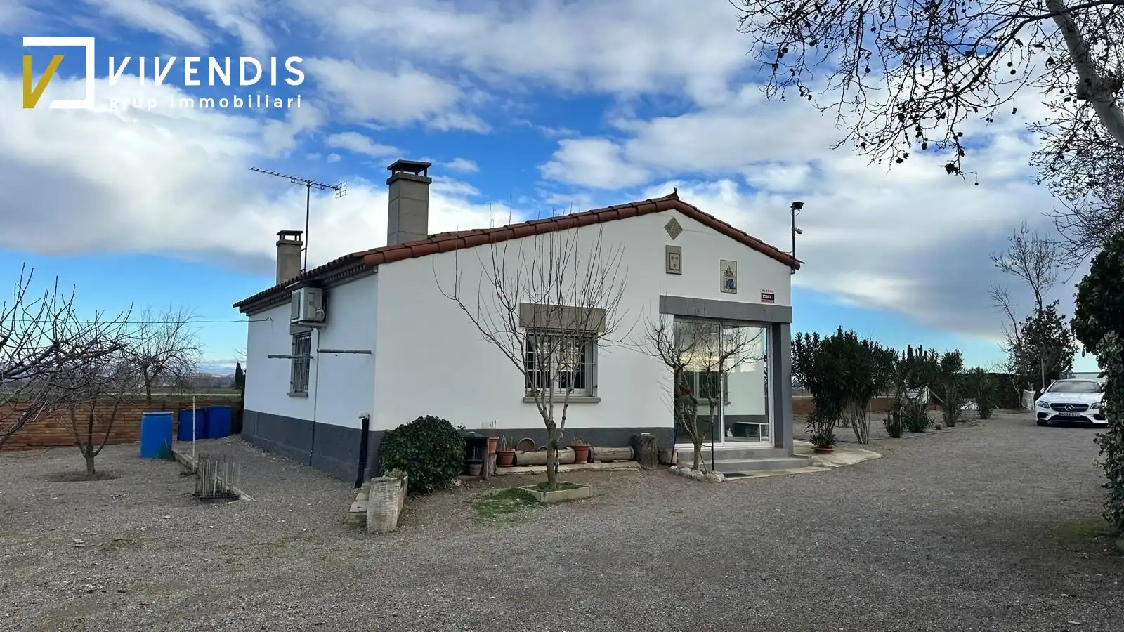 Vista exterior de Finca rústica en venda en Anglesola amb Calefacció, Traster i Balcó