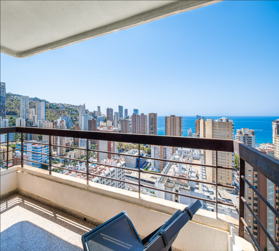 Exterior view of Apartment for sale in Benidorm  with Air Conditioner, Heating and Private garden