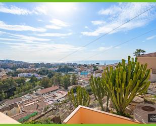 Exterior view of Single-family semi-detached for sale in Málaga Capital  with Terrace and Balcony