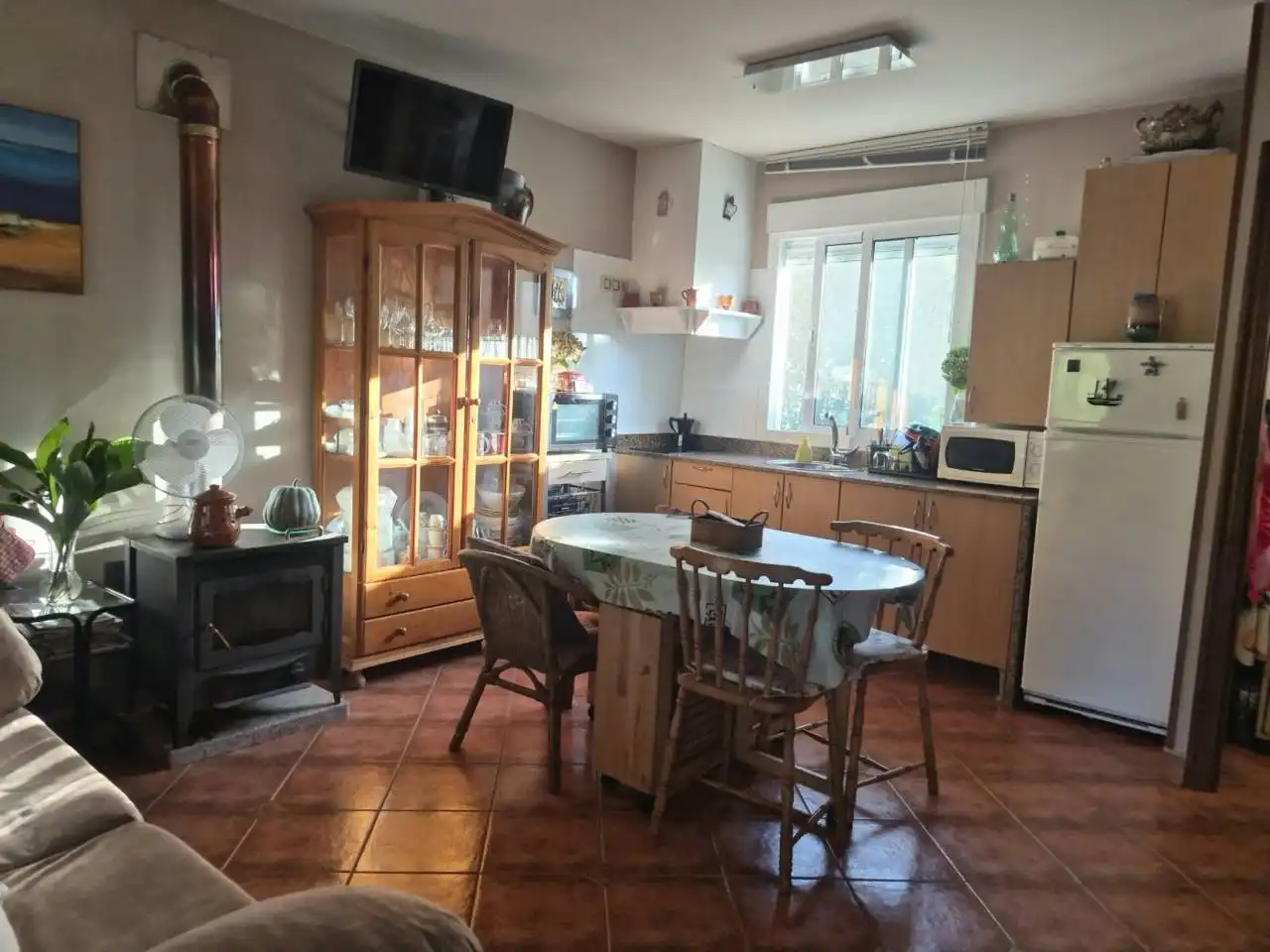 Küche von Wohnung zum Verkauf in Boimorto, A Coruña