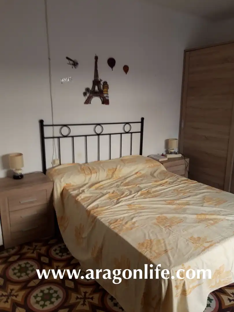 Bedroom of Houses for sale in Fabara  with Storage room, Furnished and Oven