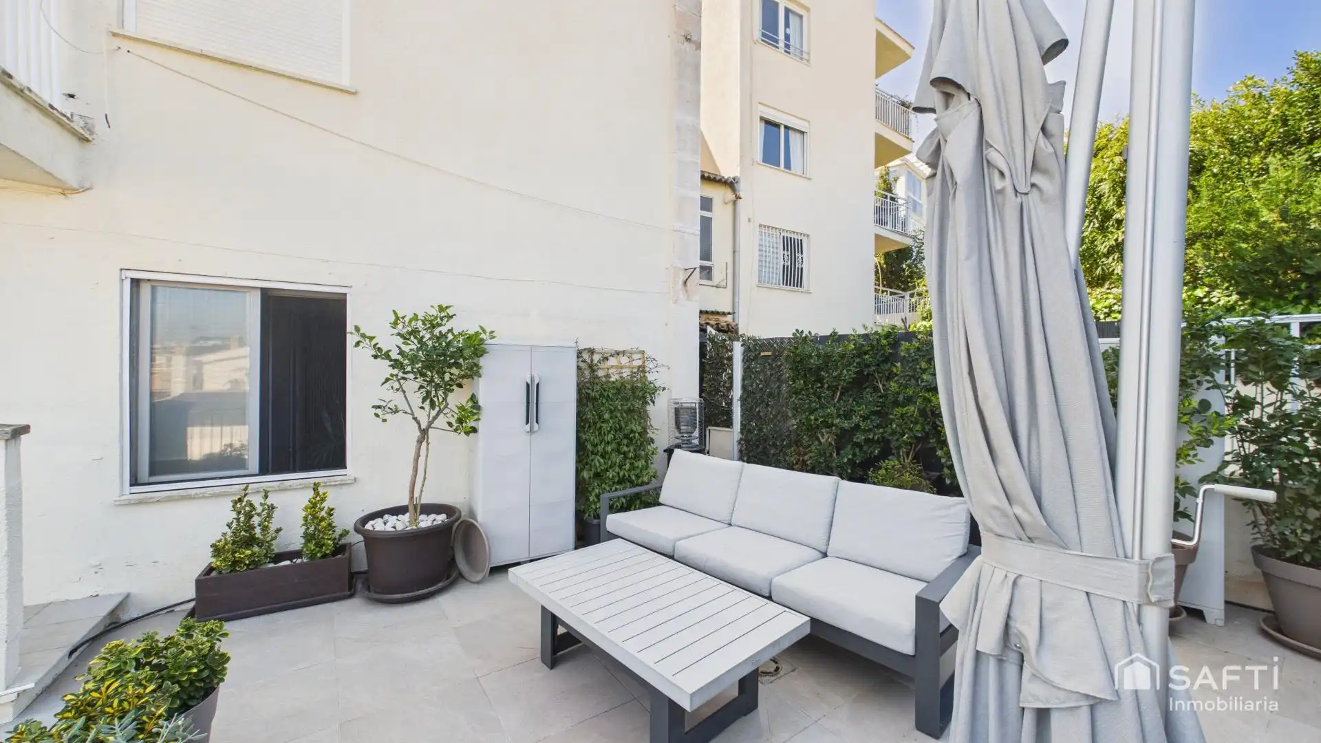 Terrasse von Wohnungen zum Verkauf in  Palma de Mallorca mit Heizung