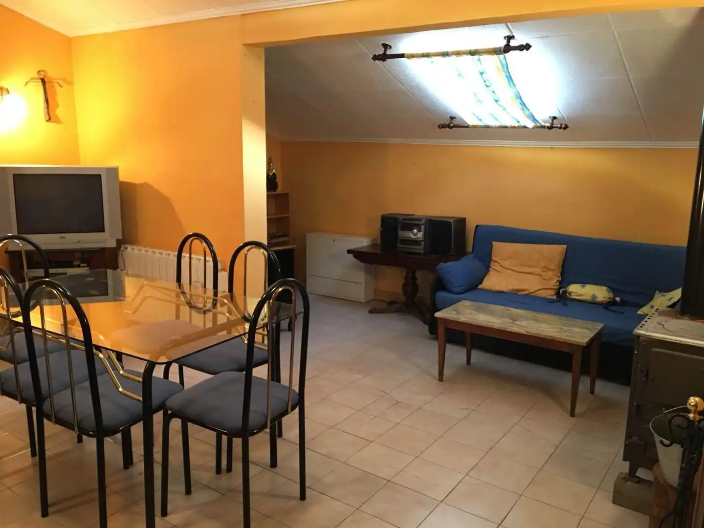 Sala de estar de Apartamento en venta en Villadangos del Páramo con Calefacción