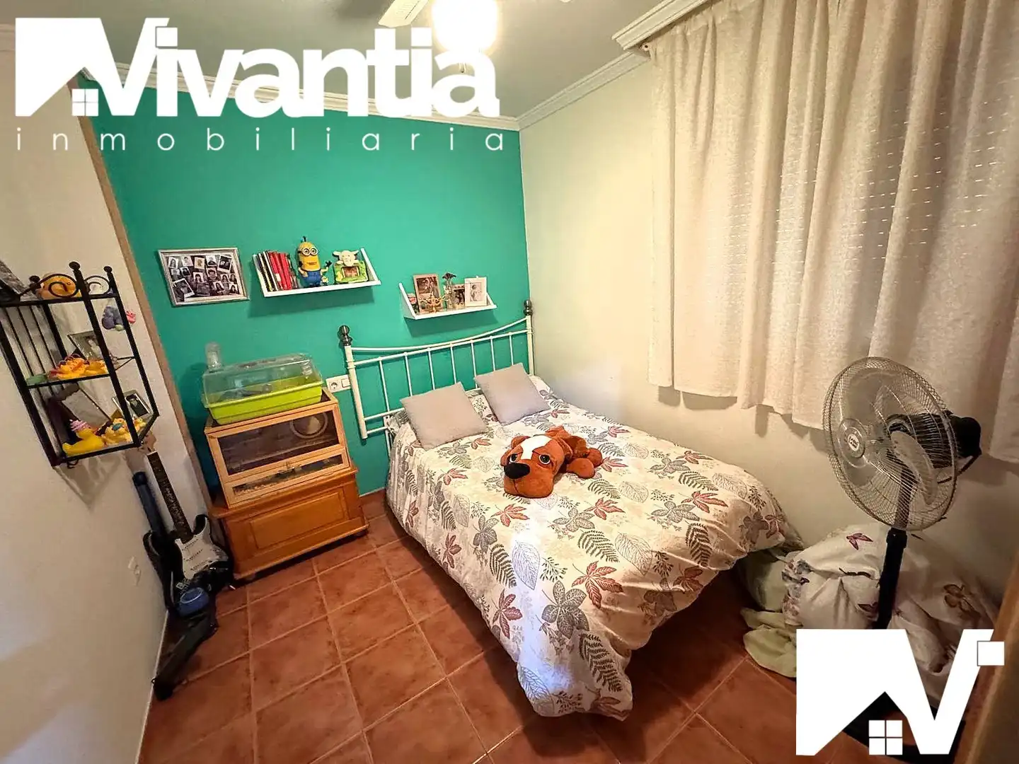 Schlafzimmer von Dachboden zum Verkauf in Lorca mit Terrasse und Möbliert