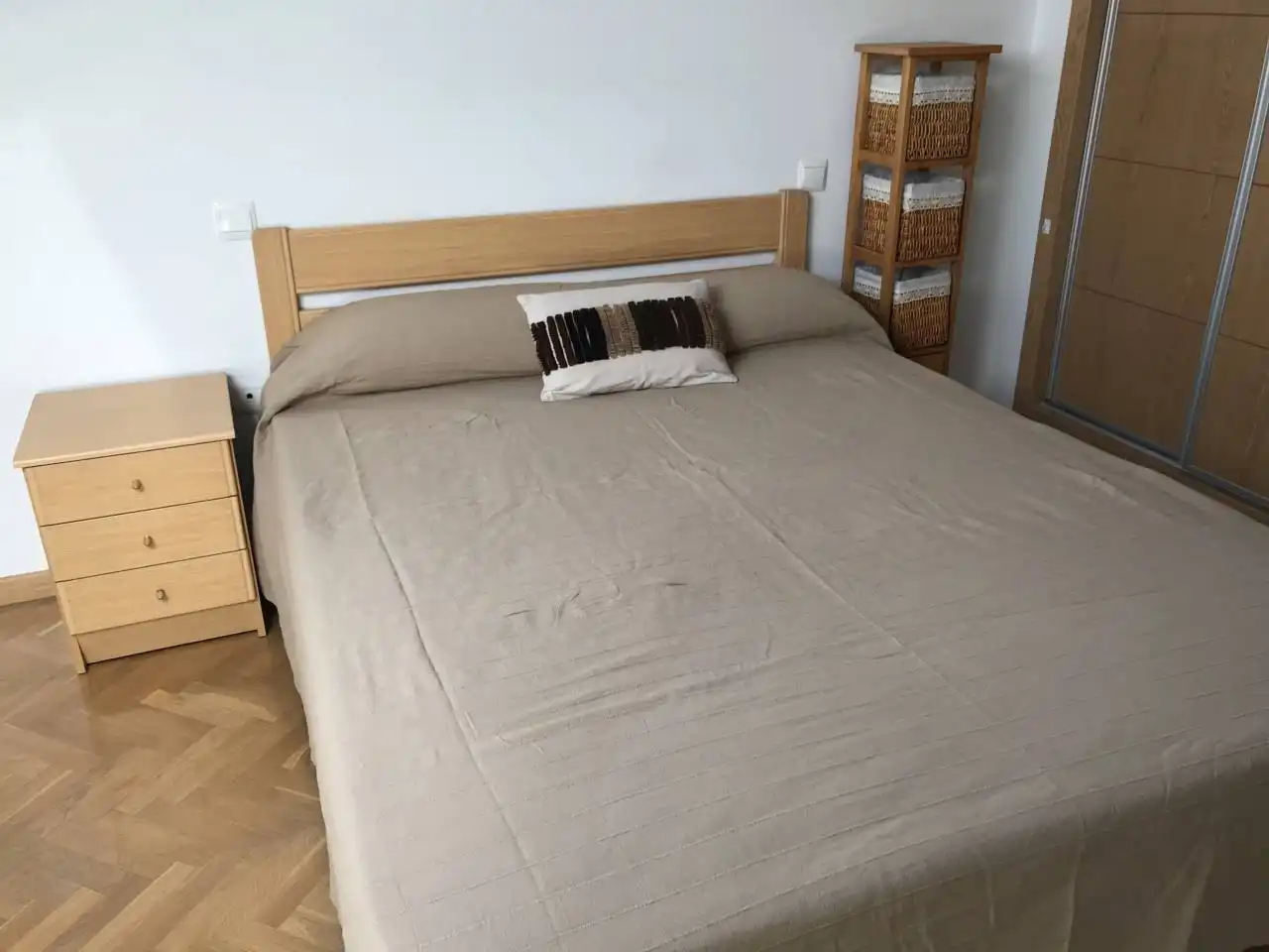 Schlafzimmer von Maisonette zur Miete in Toledo mit Heizung, Möbliert und Balkon