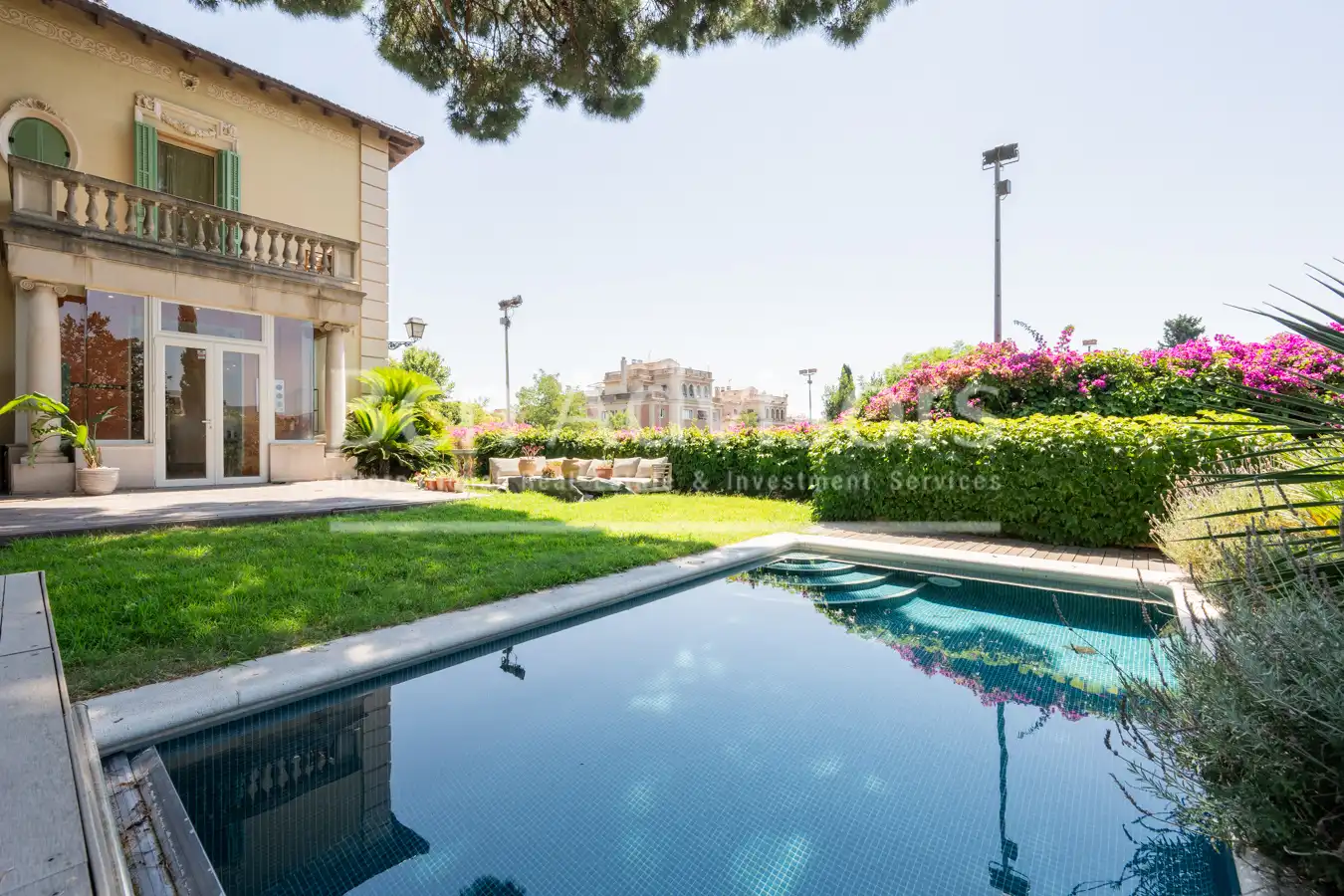Jardí de Casa o xalet de lloguer en Barcelona amb Aire condicionat, Calefacció i Jardí privat