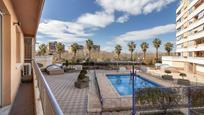 Swimming pool of Flat for sale in  Granada Capital  with Heating, Parquet flooring and Balcony