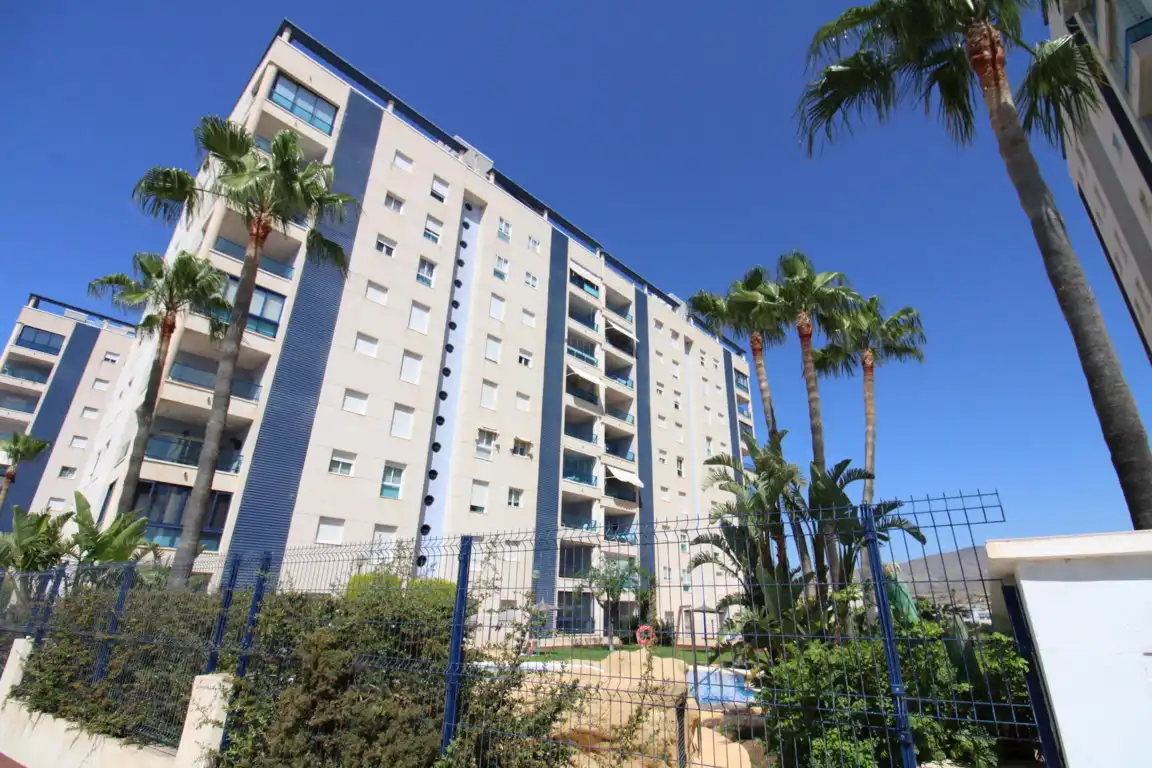 Außenansicht von Wohnung zum Verkauf in Villajoyosa / La Vila Joiosa mit Klimaanlage, Terrasse und Abstellraum