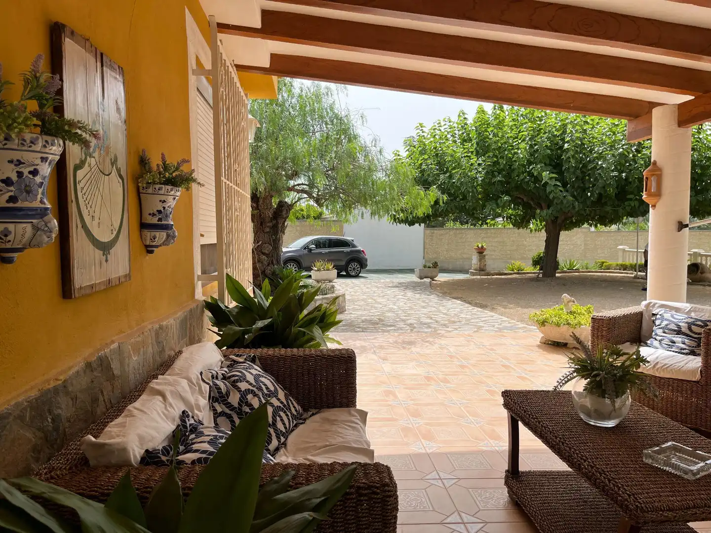 Garden of Houses for sale in Agullent  with Air Conditioner, Heating and Private garden