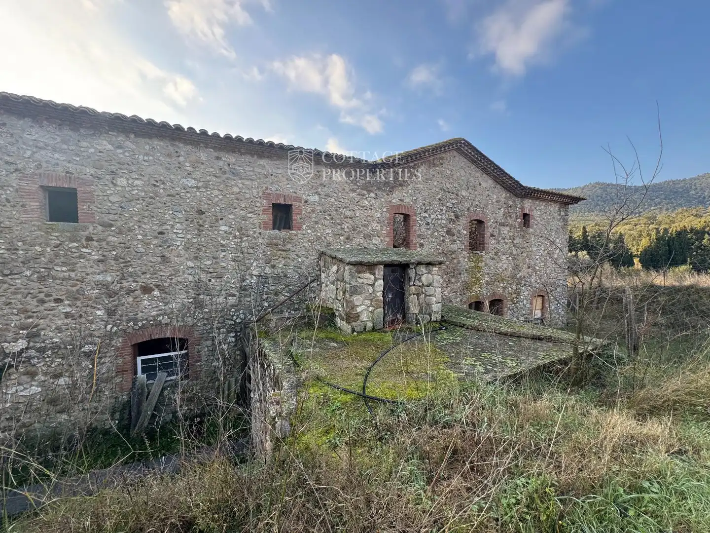 Vista exterior de Finca rústica en venta en Darnius