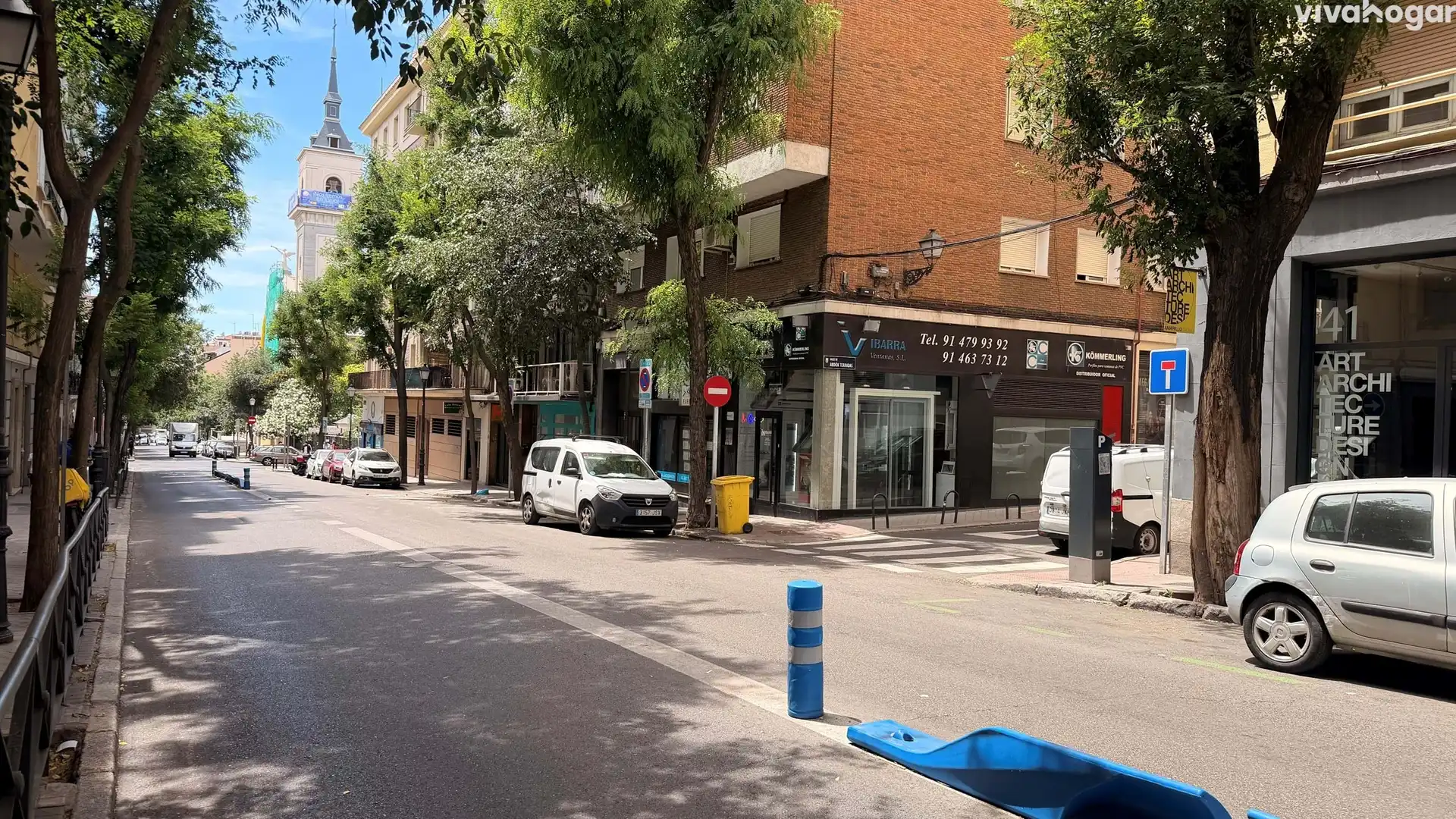 Vista exterior de Piso en venta en Madrid con Aire acondicionado, Calefacción y Amueblado